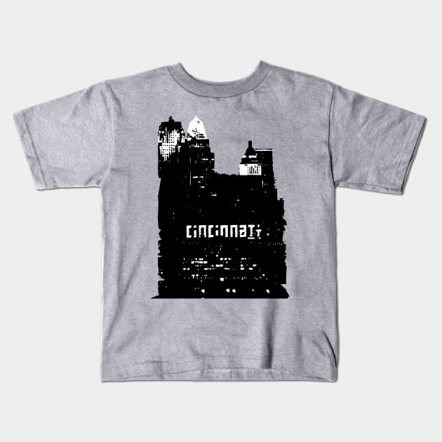 Cincinnati Kids T-Shirt by clarkshuler